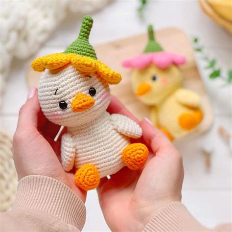 Cute Crochet Duck Amigurumi Free Pattern – Amigurumi