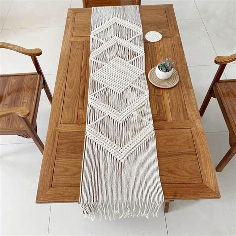 Bohemian Table Runner Handmade Table Bed Tapestry ... – Grandado