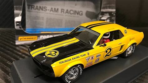 Pioneer '68 Ford Mustang Notchback Trans Am - Yellow #2 - John Atwell ...