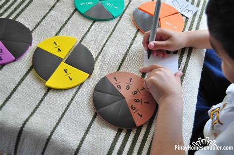 How to Teach Fractions with Manipulatives | The Pinay Homeschooler