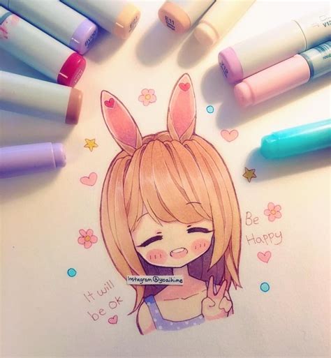 Kawaii как рисовать нереально милые картинки
