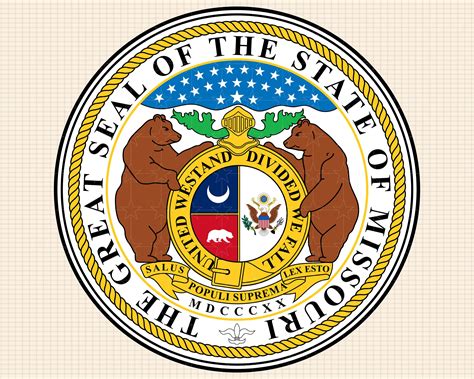 The Great Seal of Missouri SVG Bundle, Great Seal of Missouri SVG