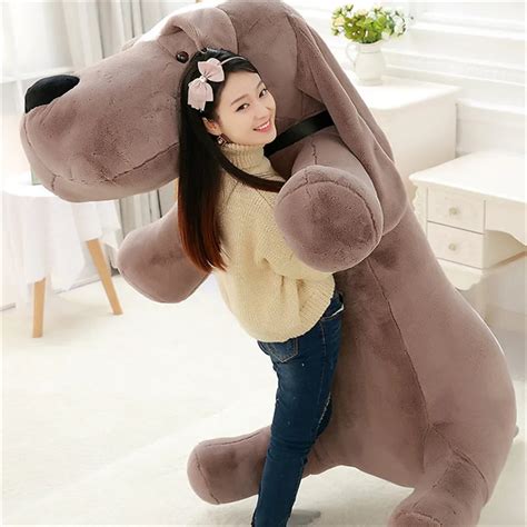 Aliexpress.com : Buy 200cm Stuffed Toys Dog Oversized Big Eyes Dog Doll ...