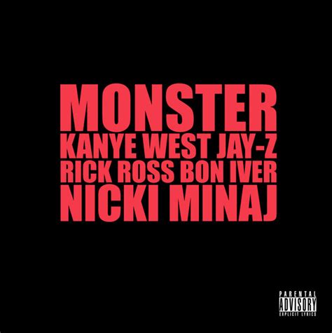 Kanye West – “Monster” (Feat. Bon Iver, Jay-Z, Rick Ross, Nicki Minaj ...