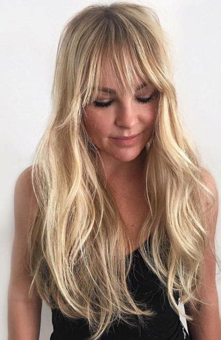 20+ Hairstyles Long Fine Hair With Bangs