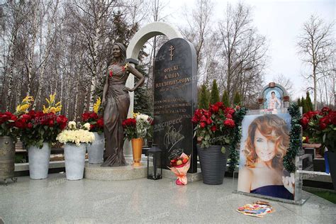 Могила Жанны Фриске: где похоронена певица, как выглядит памятник ...