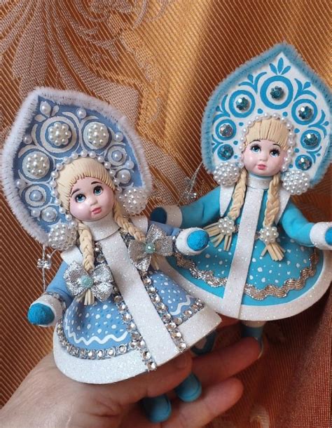 Снегурочки из фома. | Винтаж игрушки, Детские елочные игрушки, Зимние ...