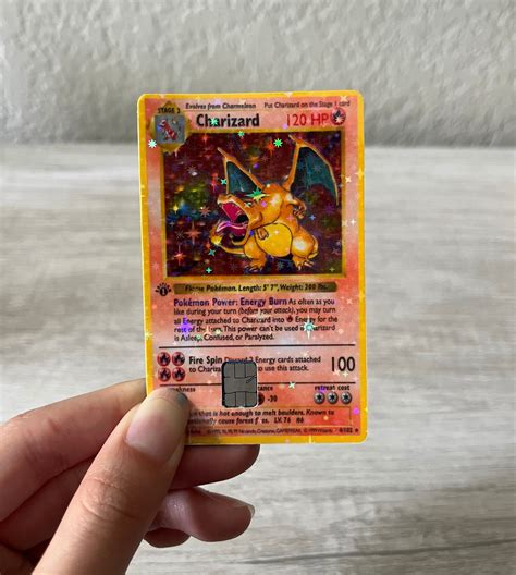 Charizard Credit Card Cover - Etsy