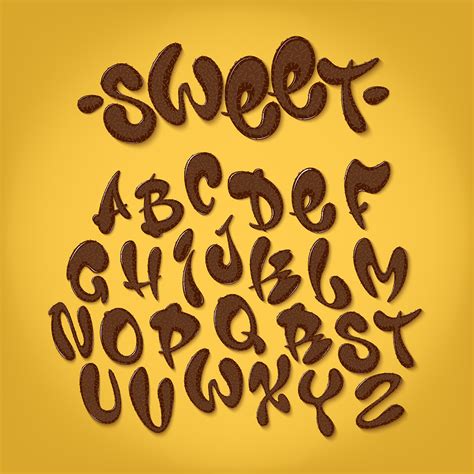 Sweet font on Behance