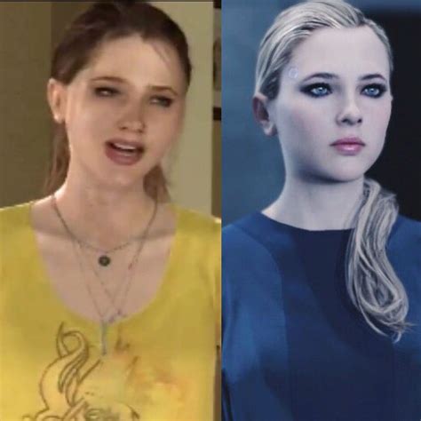 Kirsten (Beyond: Two Souls) vs Chloe (Detroit: Become Human) comparison