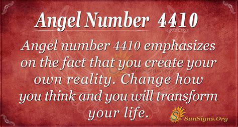 Angel Number 4410 Meaning: Attracting Abundance - SunSigns.Org