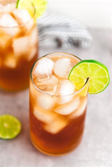 Dark and Stormy Cocktail - Tasty Cocktail Recipes
