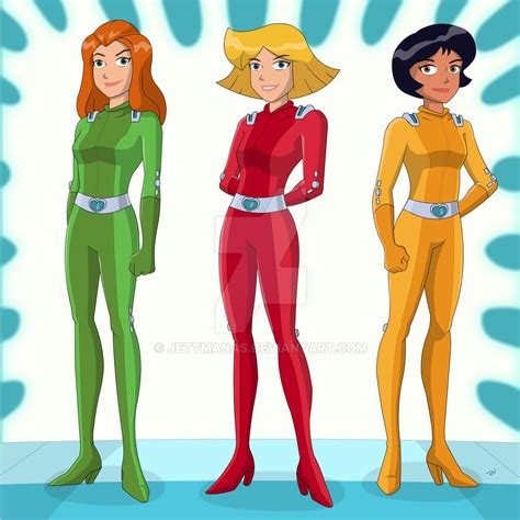 Totally Spies by jeffnevins on DeviantArt