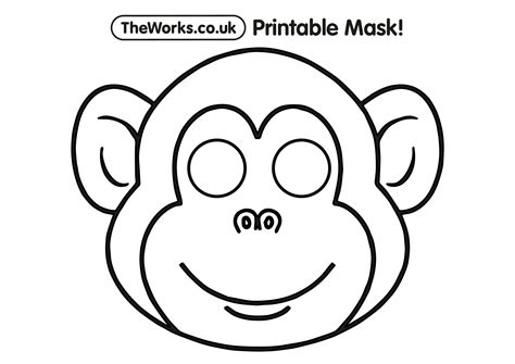 print  home animal masks  works