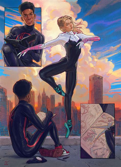 Gwen Stacy (Женщина-Паук, Гвен-Паук, Гвен Стейси ) :: Miles Morales ...