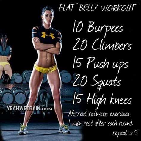 Flat Belly Workout Part 1 - Healthy Fitness HIIT Sixpack Workout ...