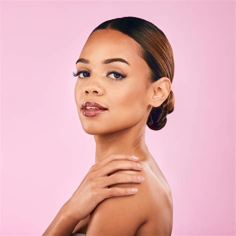 premium photo skincare beauty  portrait  woman  makeup