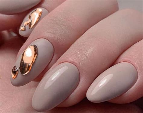 Однотонный, в один цветовой тон, один цвет в разных тонах маникюр # ...