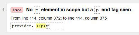 Website validation
