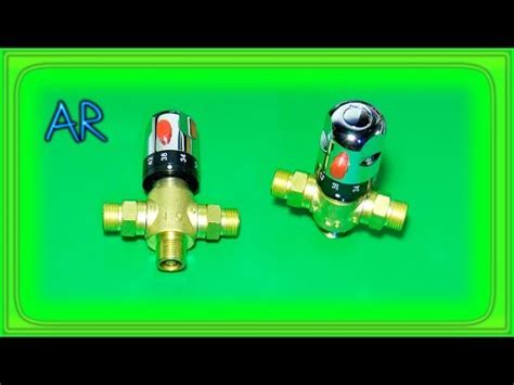 Термостатический смеситель - YouTube
