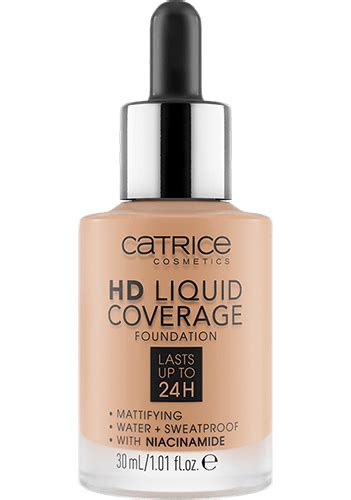 CATRICE. Тональная основа HD Liquid Coverage Foundation, 040 Warm Beige ...