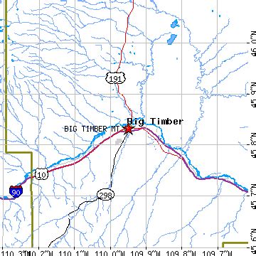 Big Timber, Montana (MT) ~ population data, races, housing & economy