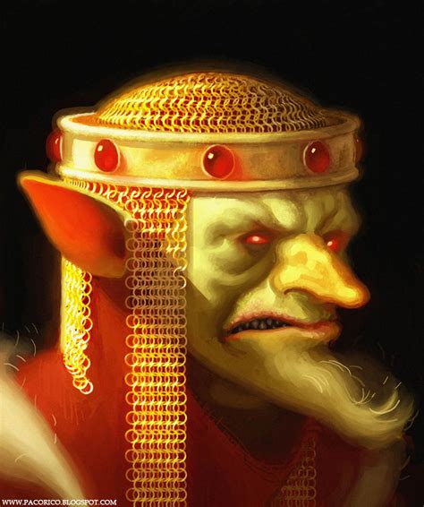 Goblin king by Mancomb-Seepwood on DeviantArt