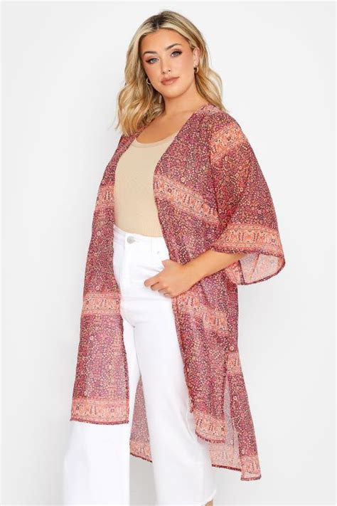 Plus Size Kimonos | Plus Size Kimono Jackets | Yours Clothing