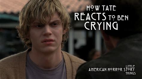 , littleahsthings: How Tate reacts to Ben crying