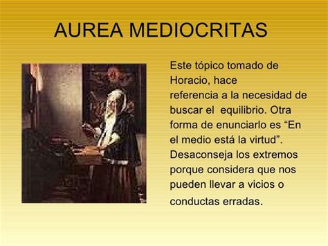 Aurea Mediocritas - aurea mediocritas obra plástica | Topicos literarios, Aurea, Obras ...