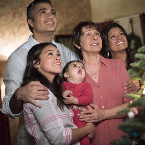 Happy Latino Family