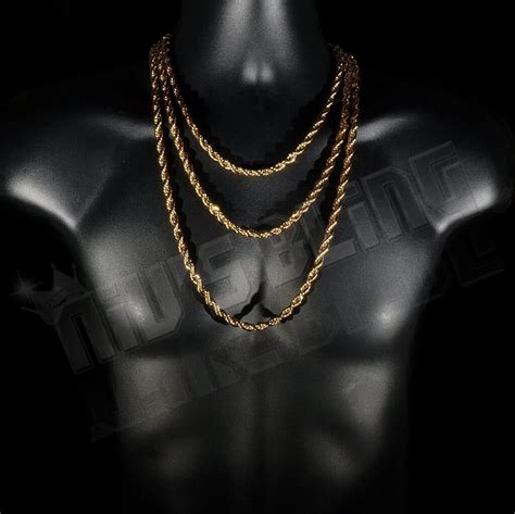 gold rope chain nivs bling