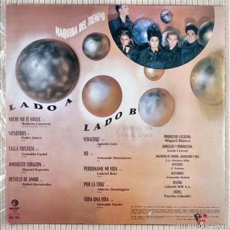 Máquina Del Tiempo – Maquina Del Tiempo (1990) Vinyl, LP, Album, Promo ...