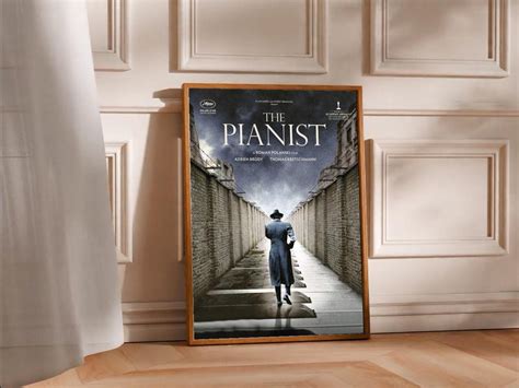 pianist   poster adrien brody classic film art print