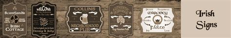 Irish Signs, Irish Pub Signs, that make the perfect gift, irish symbols ...