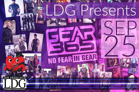 LDG Folsom Street Fair Kinky Leather Program #Gear365 — San Francisco