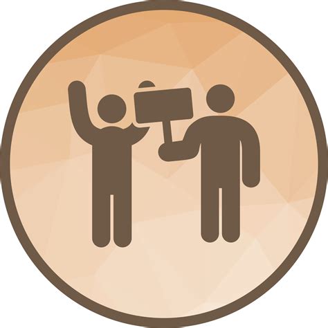 Protest Low Poly Background Icon 16669834 Vector Art at Vecteezy