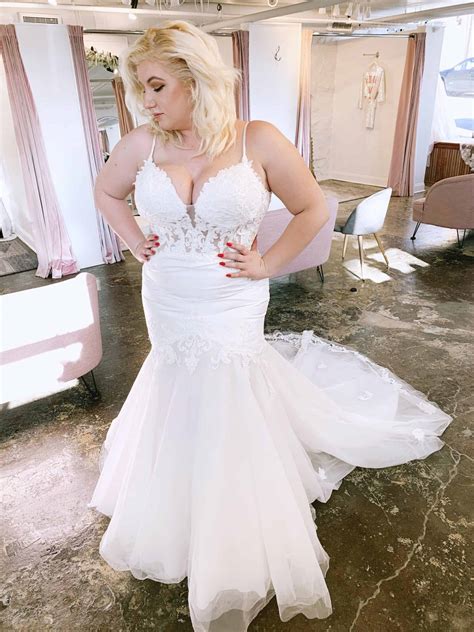 where to try on plus size wedding dresses | Dresses Images 2025