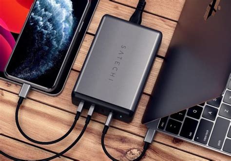 Satechi reveals 108W dual USB-C Desktop Charger - Gizmochina