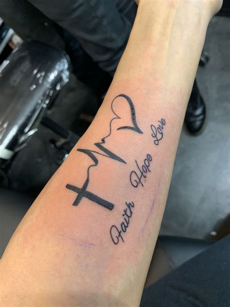 tattoo faith hope and love 8
