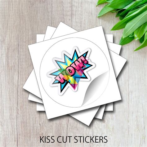 Kiss Cut Stickers | vivepackaging.com