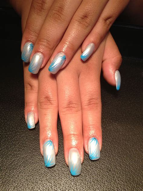 Simple hand painted nail art design | Simple nail art designs, Simple ...