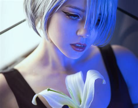 2B, NiER Automata | Behance