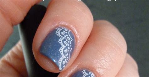 Wacky Laki: piCture pOlish Denim with Lace