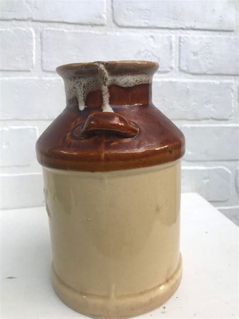Vintage Ceramic Milk Jug. Pottery Milk Bottle. Kitchen Decor. | Etsy