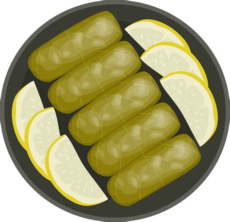 Dolma turkish food Illustration 38050411 PNG