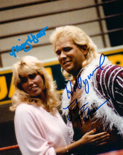 John Tatum Missy Hyatt Dual signed 8x10 Photo – Signed By Superstars
