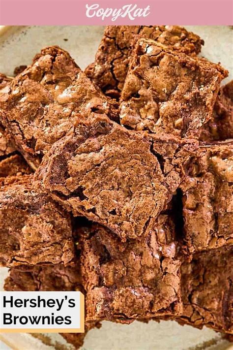 fashioned hersheys brownies recipe homemade classic recipe