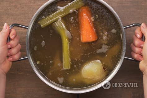 Говяжий бульон на костях - рецепт приготовления с фото и видео