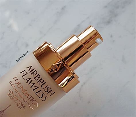 charlotte tilbury airbrush flawless foundation review